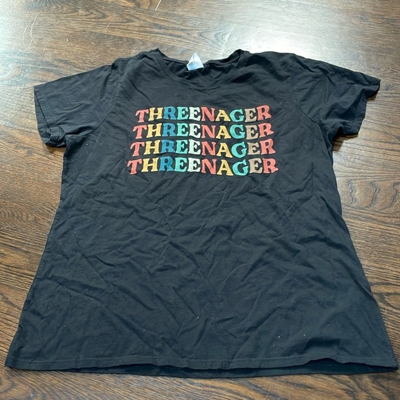 Port and Company Tops - Threenager  shirt, size XL